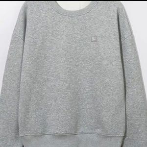 Women Checkered Patch Logo Embroidered Fleeces Sweatshirt